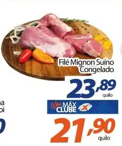 Filé Mignon Suíno Congelado