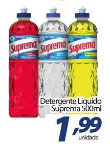 Detergente Líquido Suprema