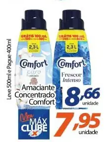 Amaciante Comfort Frescor Intenso