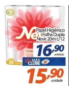 Papel Higiênico Neve Folha Dupla