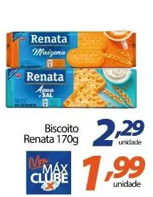 Biscoito Renata Maizena