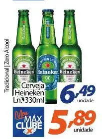 Cerveja Heineken Zero Álcool