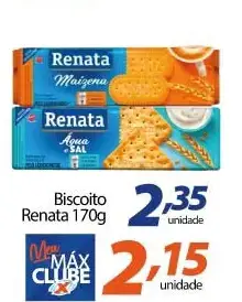 Biscoito Renata Água e Sal