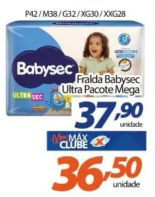 Fralda Babysec Ultra