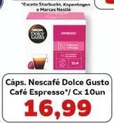 Café Nescafé Dolce Gusto Espresso