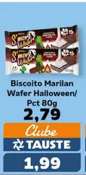 Biscoito Wafer Marilan Halloween