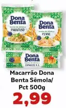 Macarrão Dona Benta Parafuso
