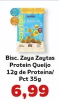 Biscoito Zaya Zaytas Protein Queijo