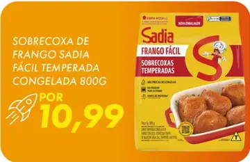 Sobrecoxa de Frango Sadia Temperada