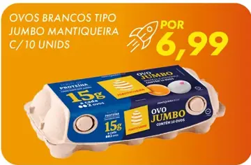 Ovos Mantiqueira Brancos Tipo Jumbo