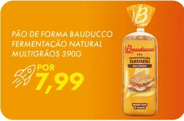 Pão de Forma Bauducco Multigrãos