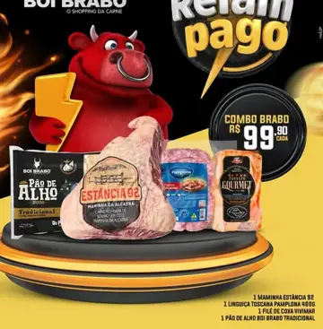 Pão de Alho Boi Brabo Tradicional