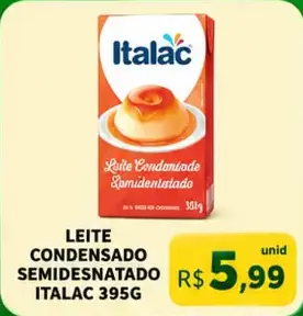 Leite Condensado Italac Semidesnatado