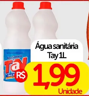 Água sanitária Tay