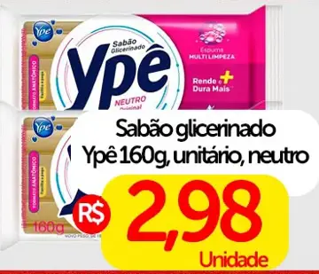Sabão Ypê Glicerinado Neutro