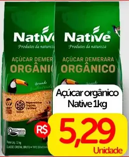 Açúcar Native Orgânico