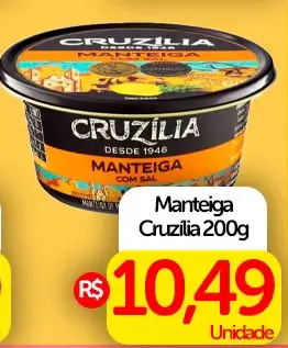 Manteiga Cruzília Com Sal