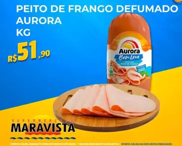 Peito de Frango Aurora Defumado