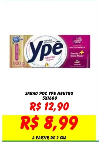 Sabão em pó Ypê Neutro