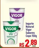 Iogurte Vigor Desnatado