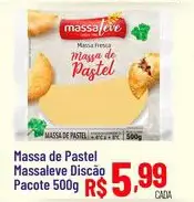 Massa de Pastel Massaleve