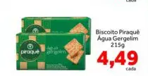 Biscoito Piraquê Água Gergelim