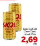 Cerveja Skol Zero Zero