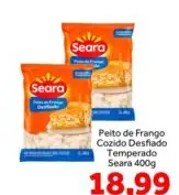 Peito de Frango Seara Cozido Desfiado Temperado