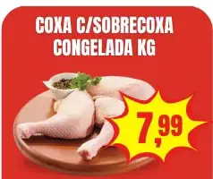 Coxa com sobrecoxa Congelada
