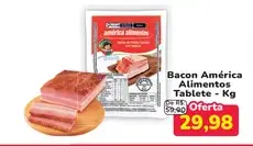 Bacon América Alimentos De Paleta Cozido em Pedaço