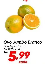 Ovos Jumbo Branco