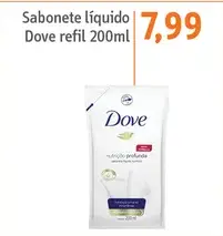 Sabonete líquido Dove Nutrição profunda