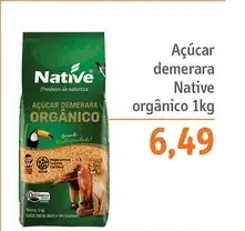 Açúcar Native Demerara Orgânico