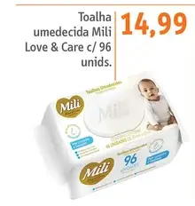 Toalhas Umedecidas Mili