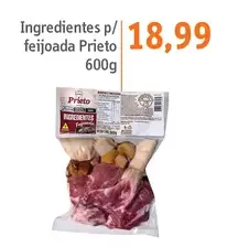Ingredientes para Feijoada